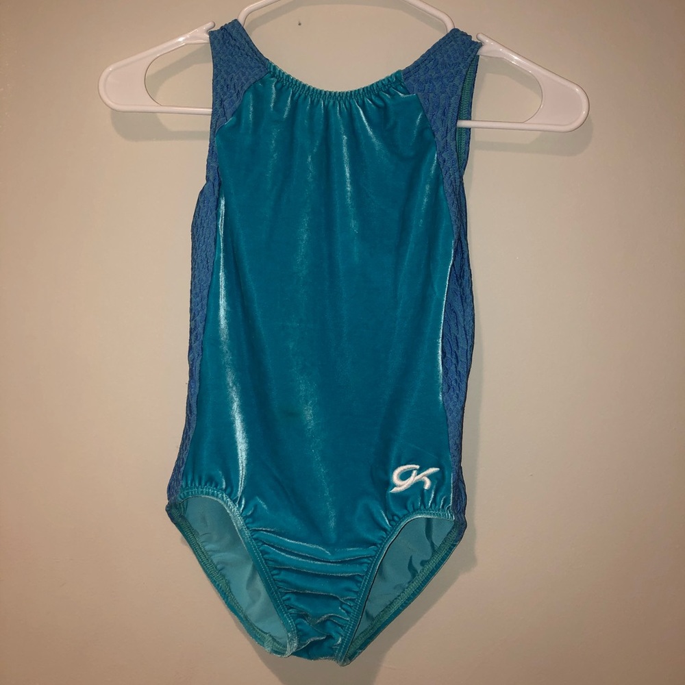 GK Blue Gymnastics Leotard!!!